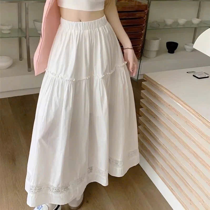 [Hàng Mới] Chân váy maxi dáng dài họa tiết hàng QC 6227 A068
