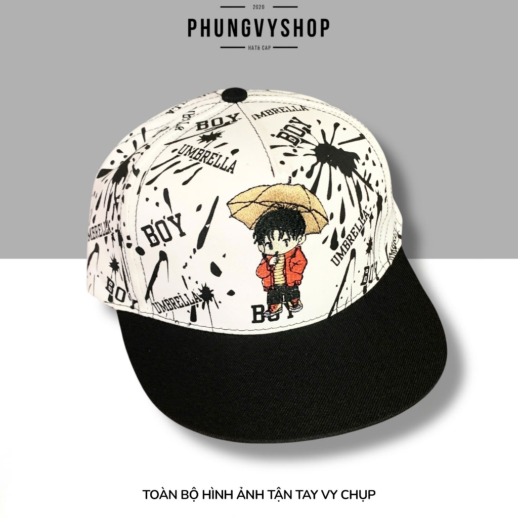 Bé 4-8 TUỔI/ Mũ hiphop snapback lưỡi trai bé trai phungvyshop- Nón trẻ em / BOYCAMDU/