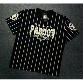 ÁO THUN NAM NỮ BOXY IN KẺ SỌC “PARDON NGÔI SAO “ UNISEX ÁO PHÔNG CỔ TRÒN