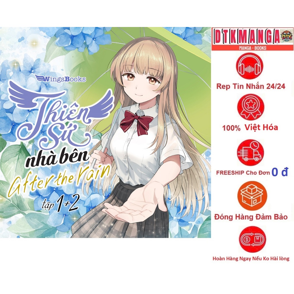 Truyện tranh - Thiên sứ nhà bên tập 5 4 1 2 3 5 bản Manga - có phân loại poster - nxb kim đồng | BigBuy360 - bigbuy360.vn