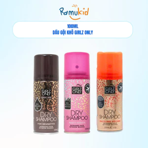 Dầu gội khô Mini Girlz Only 100ml - Giảm Tóc Bết, Giảm Dầu Thừa Trên Tóc