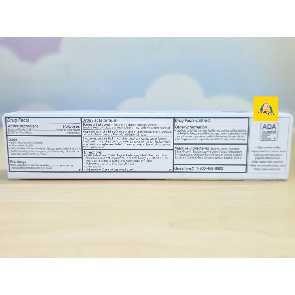Kem Đánh Răng Colgate Total Active Prevention Whitening Gel 144g | Babymall & Care
