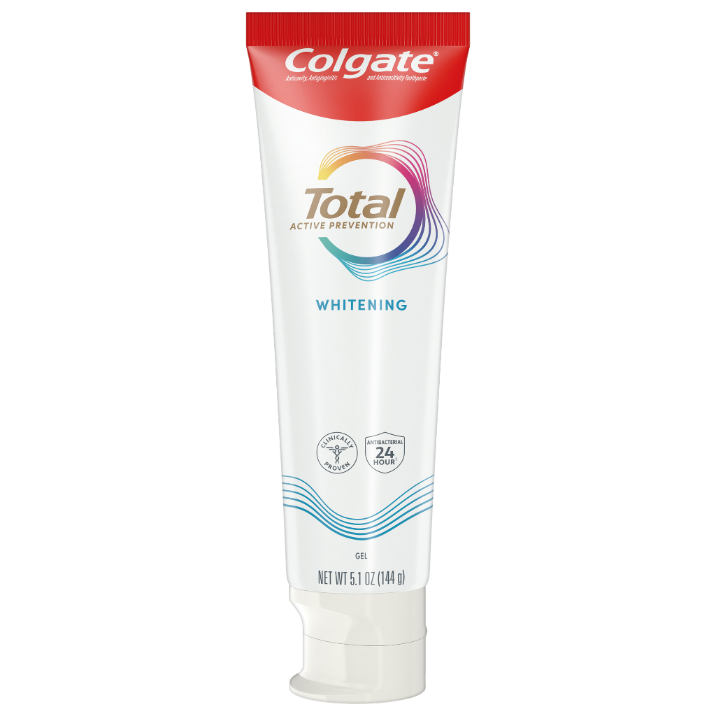 Kem Đánh Răng Colgate Total Active Prevention Whitening Gel 144g | Babymall & Care