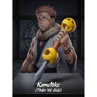 Mô Hình Kamutoke (Thần Vũ Giải) 52 Cm – Figure Chú Thuật Kaisen Trang Trí cosplay