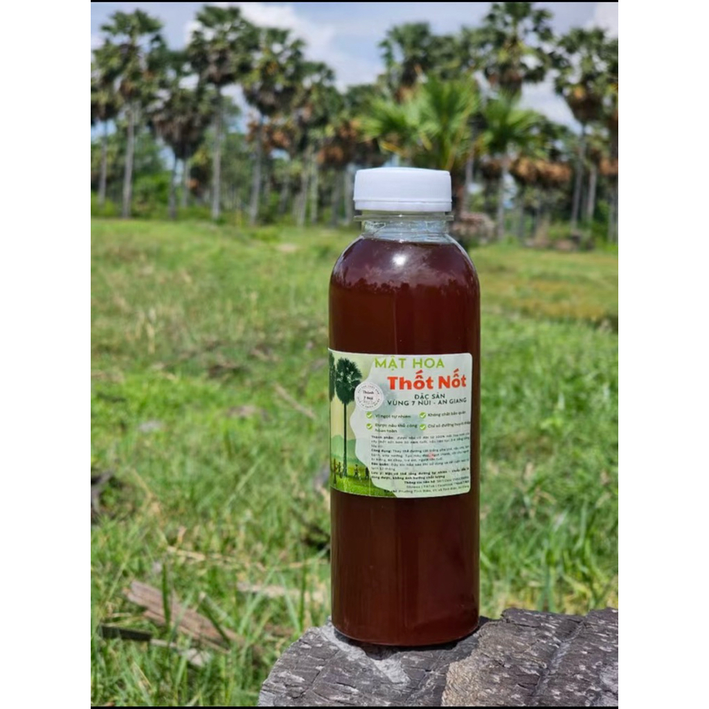 Mật Hoa Thốt Nốt Cô Đặc Nguyên Chất Thành 7 Núi (500ml) – Ít Ngọt, Vị Thanh Tự Nhiên