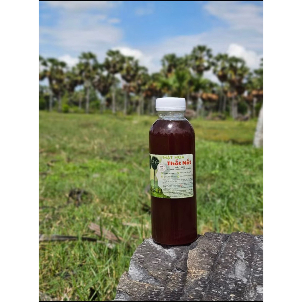 Mật Hoa Thốt Nốt Cô Đặc Nguyên Chất Thành 7 Núi (500ml) – Ít Ngọt, Vị Thanh Tự Nhiên