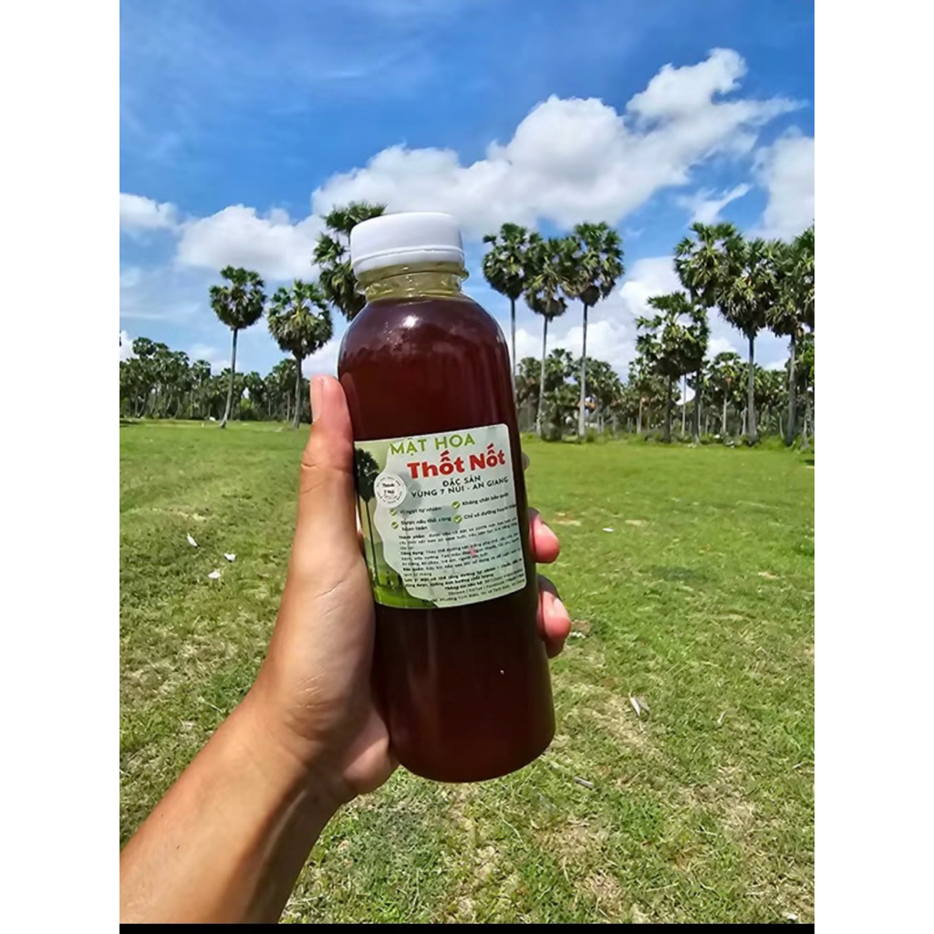 Mật Hoa Thốt Nốt Cô Đặc Nguyên Chất Thành 7 Núi (500ml) – Ít Ngọt, Vị Thanh Tự Nhiên