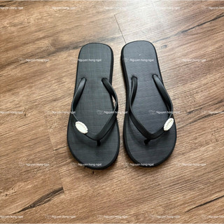 Dép tông xỏ ngón nữ bản quai đục By.NGATODER gắn charm đi ò kiểu dáng basic
