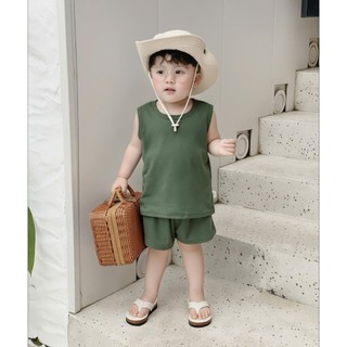 #39- Ba lỗ cotton bé trai bé gái - mặc hè mát – in hình dễ thương – chất vải mềm thoáng – 6-40kg