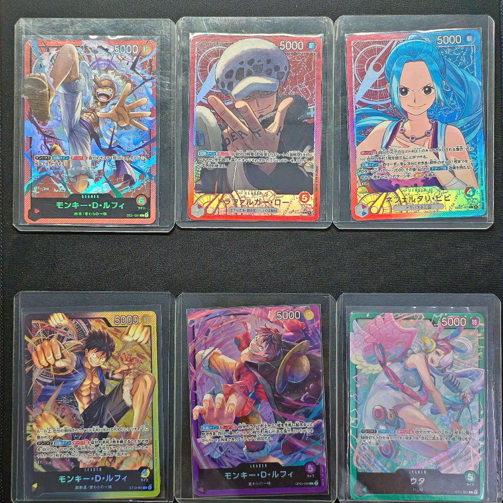 Tổng hợp Card Leader Foil – One Piece TCG Chính Hãng Bandai | Shopee ...