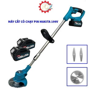 Máy cắt cỏ chạy pin ,máy cắt cỏ cầm tay mini , động cơ lõi đồng mạnh mẽ, nhỏ gọn, tiên lợi.