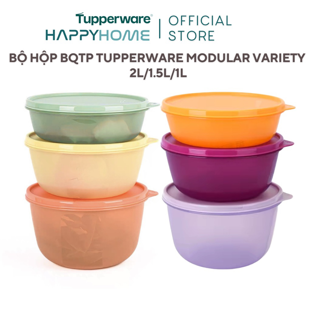 Bộ Hộp Bảo Quản Thực Phẩm Tupperware Modular Bowl Chính Hãng - Bảo Hành ...