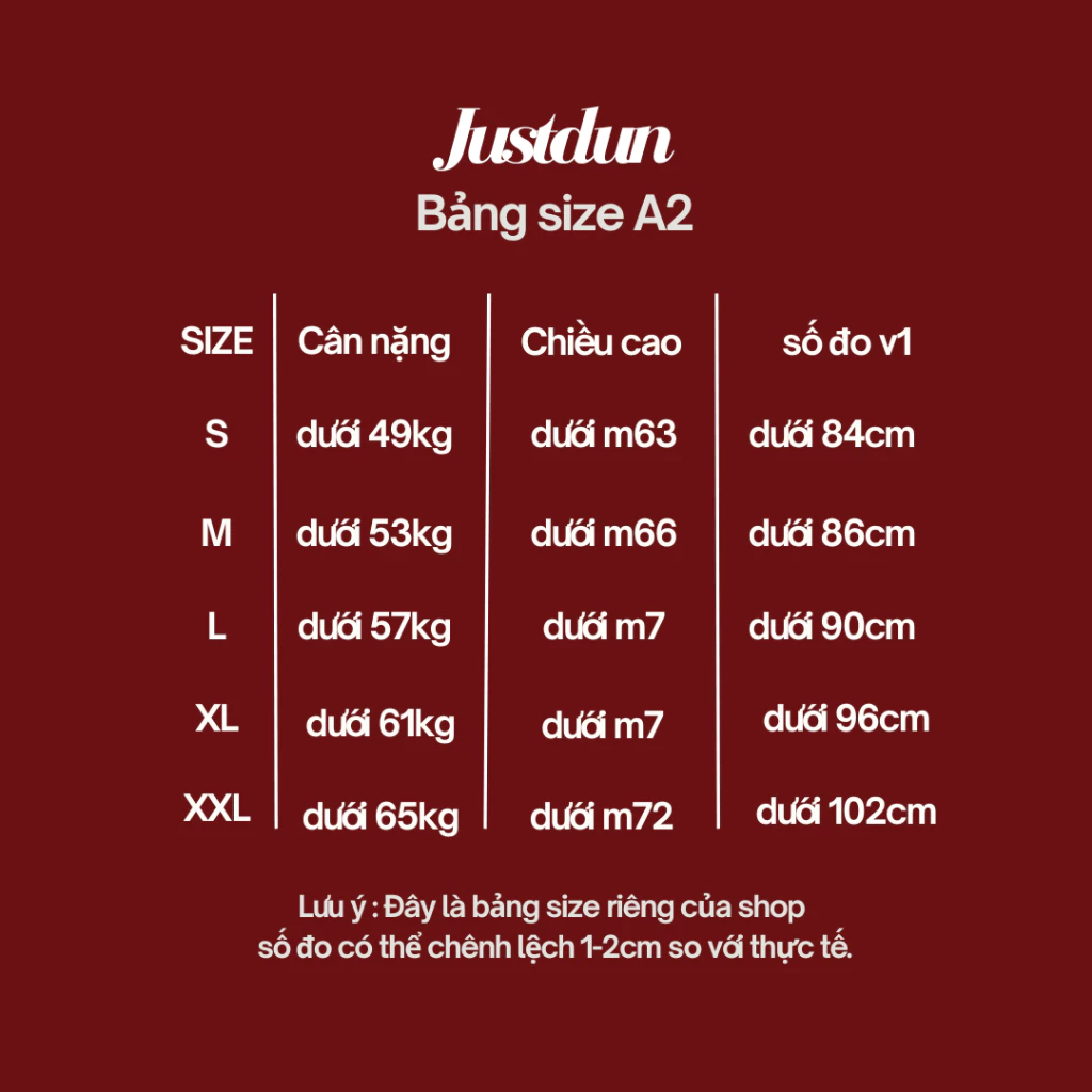 Áo Thun Nữ Basic Cổ Tim Trơn JUSTDUN A2 – Chất Cotton Lông Mịn Cao Cấp, Co Giãn 4 Chiều