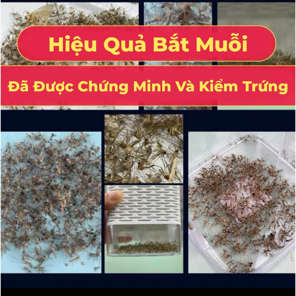 Đèn Bắt Muỗi, Máy Bắt Muỗi Loại To 21cm thông minh công nghệ cao, cổng sạc usb bảo hành 1 năm