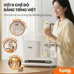 Máy Đun nước Pha Sữa Tiệt Trùng Hơi Nước TopGiaKids M1-01- Đa năng -  Hâm sữa - Hấp thức ăn - BH 3 năm — ảnh 4