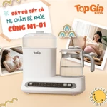Máy Đun nước Pha Sữa Tiệt Trùng Hơi Nước TopGiaKids M1-01- Đa năng -  Hâm sữa - Hấp thức ăn - BH 3 năm — ảnh 6