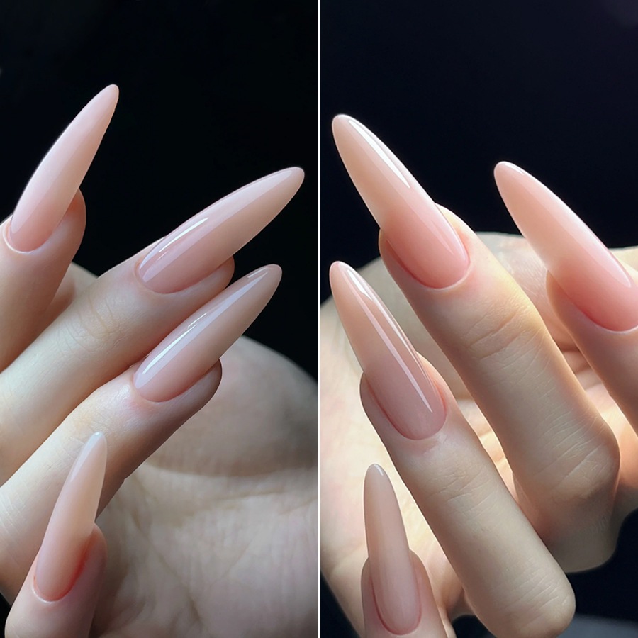 XEIJAYI 15ml — Sơn móng tay dạng gel màu hồng nude, thích hợp cho các tiệm nail và tự làm tại nhà.