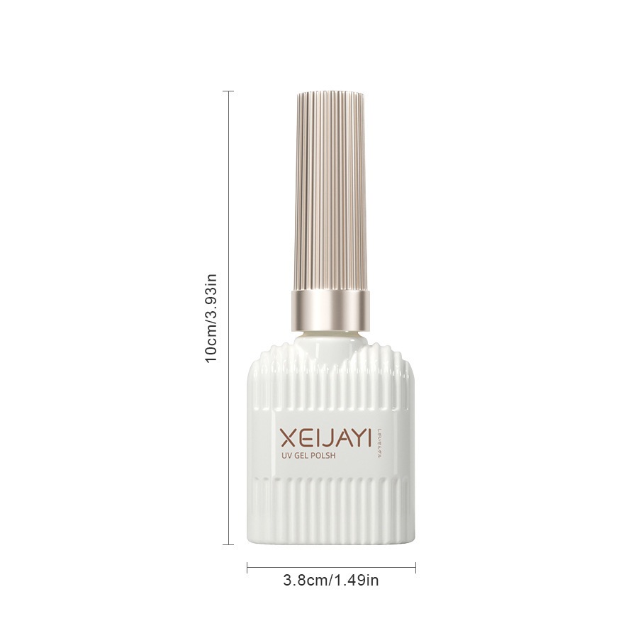 XEIJAYI 15ml — Sơn móng tay dạng gel màu hồng nude, thích hợp cho các tiệm nail và tự làm tại nhà.