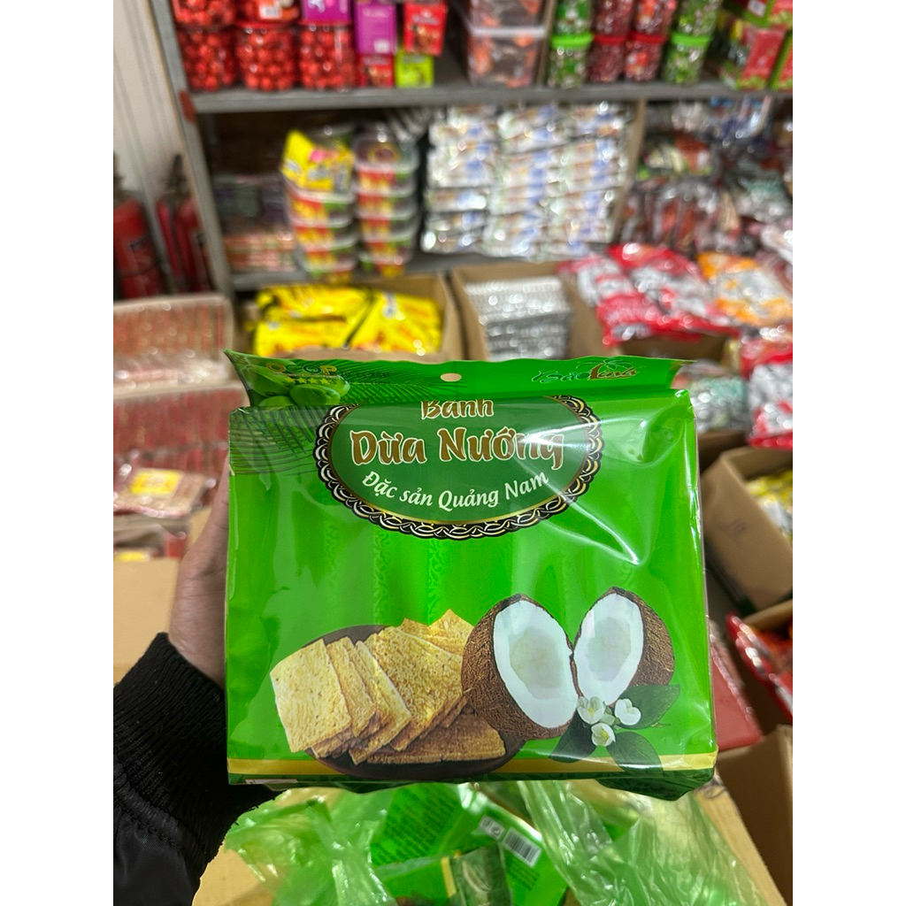 [Siêu rẻ] BÁNH DỪA NƯỚNG ĐẶC SẢN QUẢNG NAM - loại Đặc Biệt Ngon (date mới) - Đồ ăn vặt