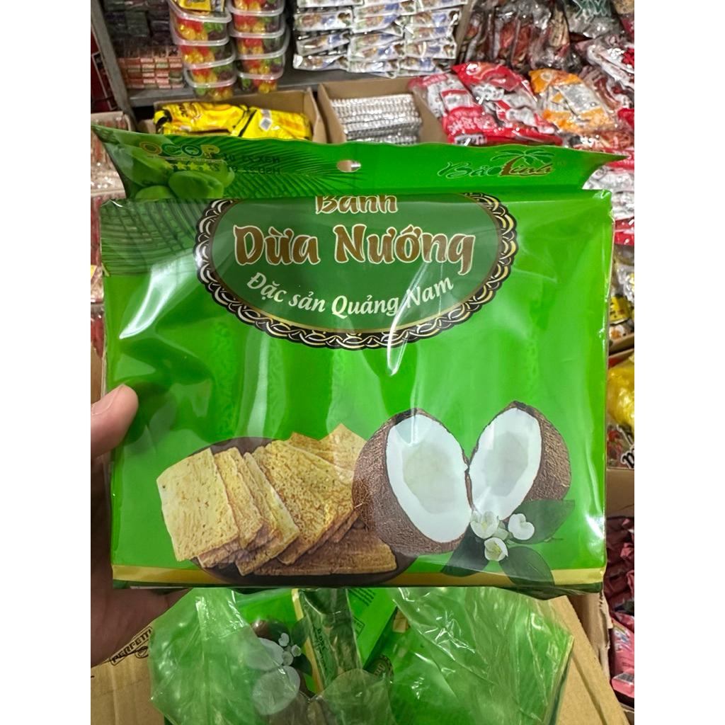 [Siêu rẻ] BÁNH DỪA NƯỚNG ĐẶC SẢN QUẢNG NAM - loại Đặc Biệt Ngon (date mới) - Đồ ăn vặt