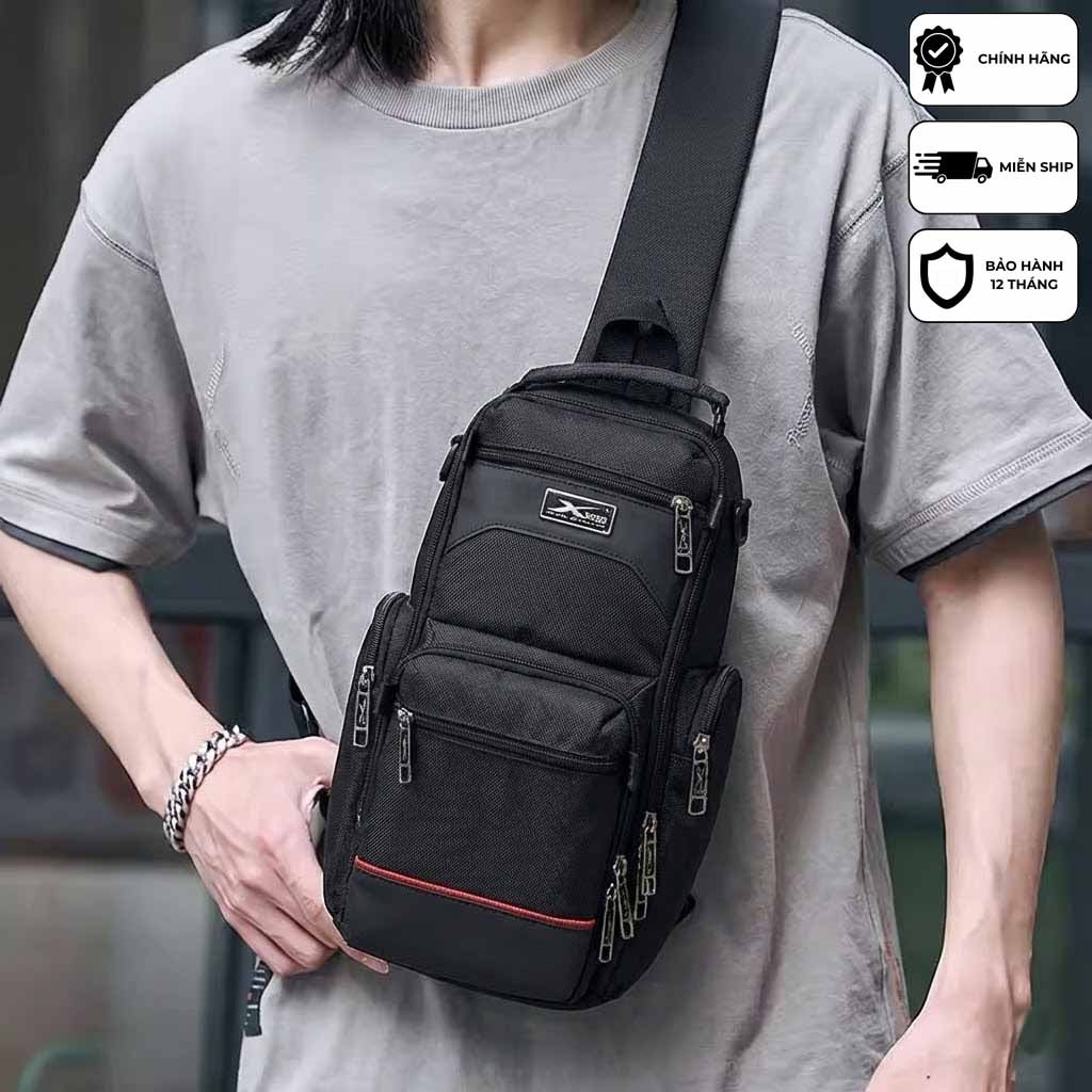Túi Đeo Chéo Nam Xbags Apex XB 9103 - Túi Thể Thao Đa Năng Cao Cấp, Vải Dù Siêu Bền Chống Nước,  Nhiều Ngăn Tiện Lợi