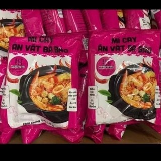 Combo 8 Gói Mì Cay Ba Báo tặng kèm 8 gói trà bí đao + ớt độ