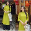 Set Aó Dài Cách Tân Nữ Lụa Dáng Suông Thanh Lịch Áo Dài Tết, Dự Tiệc Nhiều Màu Phong Cách Trẻ Trung Hiện Đại T1512G