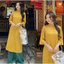 Set Aó Dài Cách Tân Nữ Lụa Dáng Suông Thanh Lịch Áo Dài Tết, Dự Tiệc Nhiều Màu Phong Cách Trẻ Trung Hiện Đại T1512G