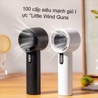 Quạt Cầm Tay Turbo MINI  Tốc Độ Gió Cực Mạnh Màn Hình Hiển Thị Pin YATASMART BẢN MỚI 2026