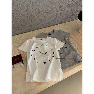 𝐏𝐡𝐢𝐞𝐧 𝐖𝐆𝐖𝐄 | (Sẵn) w8944 Áo Thun Babytee Hoạ Tiết Tròn Chữ Số