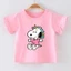 👕 Áo Thun Bé Gái mềm mịn thoáng mát in hình dễ thương 👕 AT539