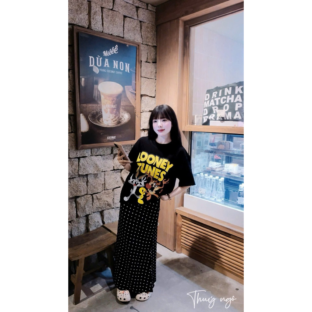 Set áo in cvay bi đen /  s/m. 💕TẾT 2026💕XINH TUYỆT. SẴN HÀNG, CHUẨN MẪU, LOẠI 1