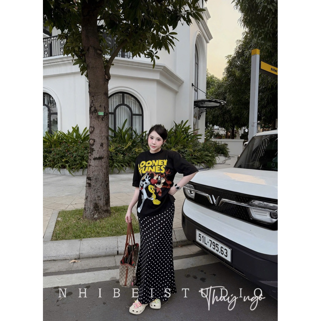 Set áo in cvay bi đen /  s/m. 💕TẾT 2026💕XINH TUYỆT. SẴN HÀNG, CHUẨN MẪU, LOẠI 1