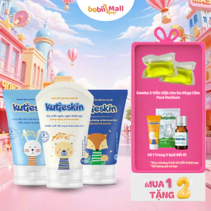 Kem Bôi Da Cho Bé KUTIESKIN (Tuýp 30g) - Giúp Giảm Mẩn Ngứa, Hăm Tã, Chàm Sữa, Dưỡng Ẩm IMC