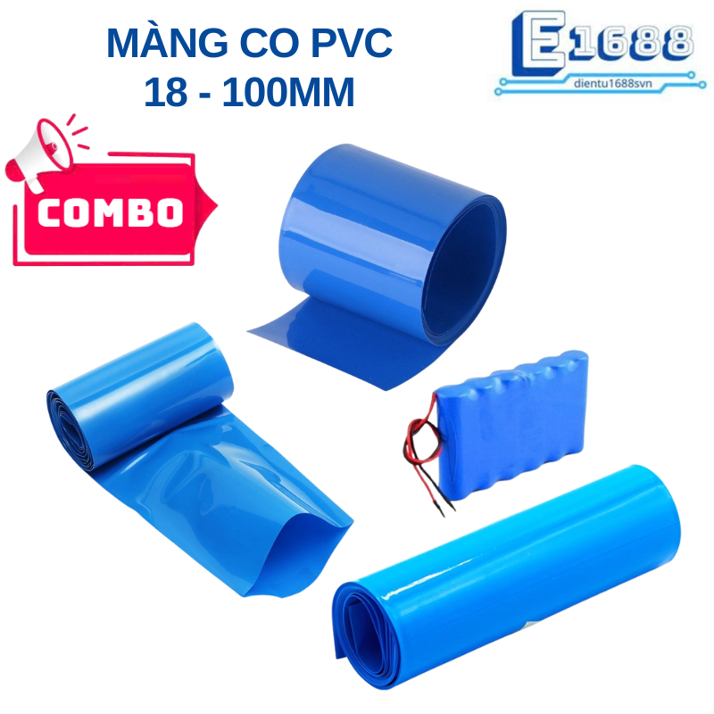 Màng co nhiệt PVC bọc pin từ 18 - 100mm | Shopee Việt Nam