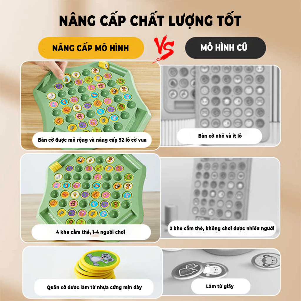 Bộ Cờ Lật Rèn Luyện Trí Nhớ, Nâng Cao Tư Duy Giúp Trẻ Quên Ngay Điện Thoại