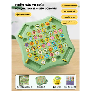 Bộ Cờ Lật Rèn Luyện Trí Nhớ, Nâng Cao Tư Duy Giúp Trẻ Quên Ngay Điện Thoại