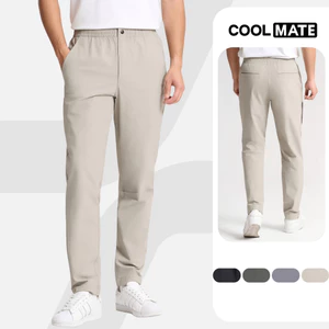Quần dài Outdoor Flex Pants co giãn trượt nước quần thể thao trekking chống bám bụi Coolmate