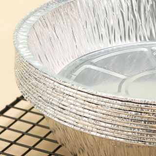 Homee.cok Set 50 Giấy Bạc Lót Nồi Chiên Không Dầu – Khay Bạc Chống Dính, Chịu Nhiệt, Dùng 1 Lần Tiện Lợi