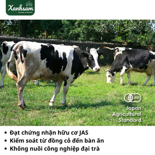 [HỎA TỐC] Sữa Tươi Thanh Trùng Hữu Cơ Mục Đồng 180ml/ 450ml/ 900ml - Xanhsam Natural & Organic