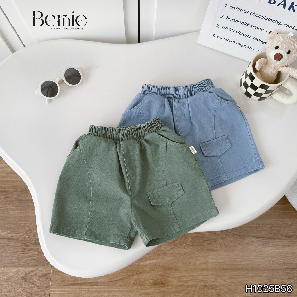 (Hãng Bernie)Bộ quần áo polo cộc tay họa tiết SÓC , GẤU ,.chất áo cotton co giãn phối quần JEAN mềm mại cho bé đi học