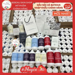 Dầu Gội Xả SALON Cao Cấp  BATIOUS Giảm dầu thừa làm phồng chân tócphục hồi 500ml 960ml - Bebe