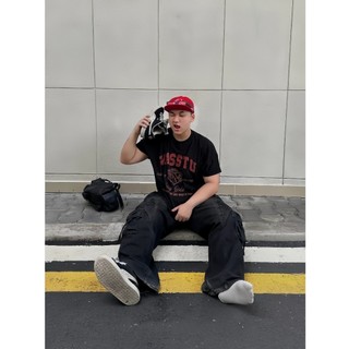 Áo Thun Boxy Stay Gold - Cotton Nam Nữ Form Boxy Tay Lỡ Oversize Cổ Tròn Cotton 250gsm co giãn 2 chiều