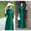 Áo Dài Nữ Lụa Vân Cao Cấp Màu Xanh Lục Bảo Thiết Kế Cổ Tàu Truyền Thống Sang Trọng Dự Tiệc, Lễ TếtT1498G