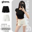 Quần Short LẬT LAI Nữ Lưng Cao Tôn Dáng Chất Jean Kaki, Vải Dày Đẹp Cao Cấp Giveme.clothing_saigon