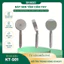 Bát sen tắm cao cấp, đầu vòi sen BANBO chất liệu ABS phi 91mm thiết kế lõi 2 ống cách nhiệt KT - 634