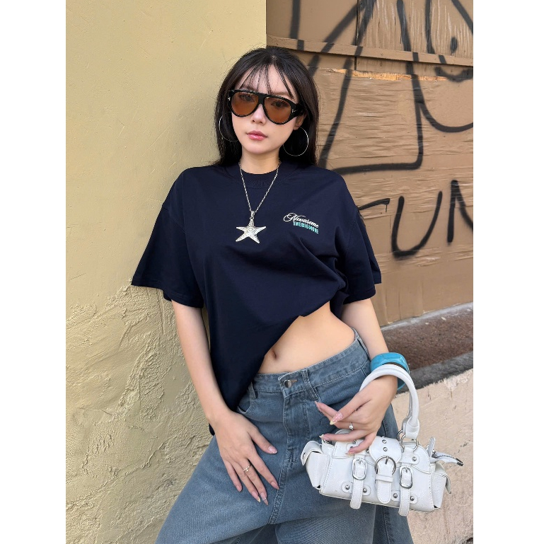 Áo Thun Boxy Big Move Nevasome Cotton 250gsm Local Brand Tay Lỡ Form Boxy Rộng Nam Nữ