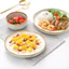 Bộ Chén Đĩa Sứ Vân Đá Viền Vàng 16 Món Cho 6 Người – Set Bát Đĩa Cao Cấp Sang Trọng – Dùng Gia Đình, Tiệc, Tân Gia