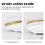Bộ Chén Đĩa Sứ Vân Đá Viền Vàng 16 Món Cho 6 Người – Set Bát Đĩa Cao Cấp Sang Trọng – Dùng Gia Đình, Tiệc, Tân Gia
