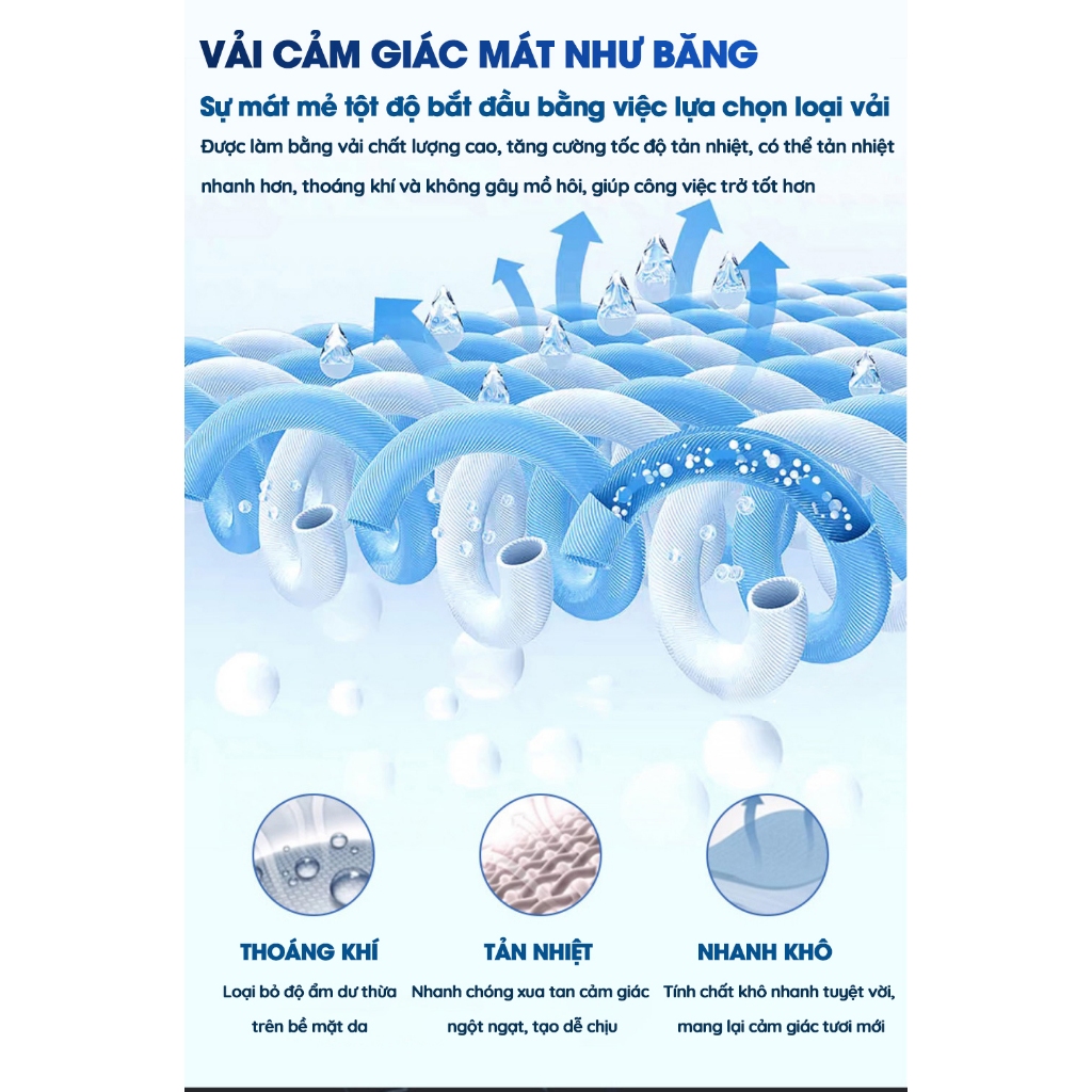Áo Điều Hòa Quạt Gió KAW Kèm Pin Quạt, Đầy Đủ Phụ Kiện, Quạt Mát Không Chổi Than, Tuổi Thọ Pin Lâu